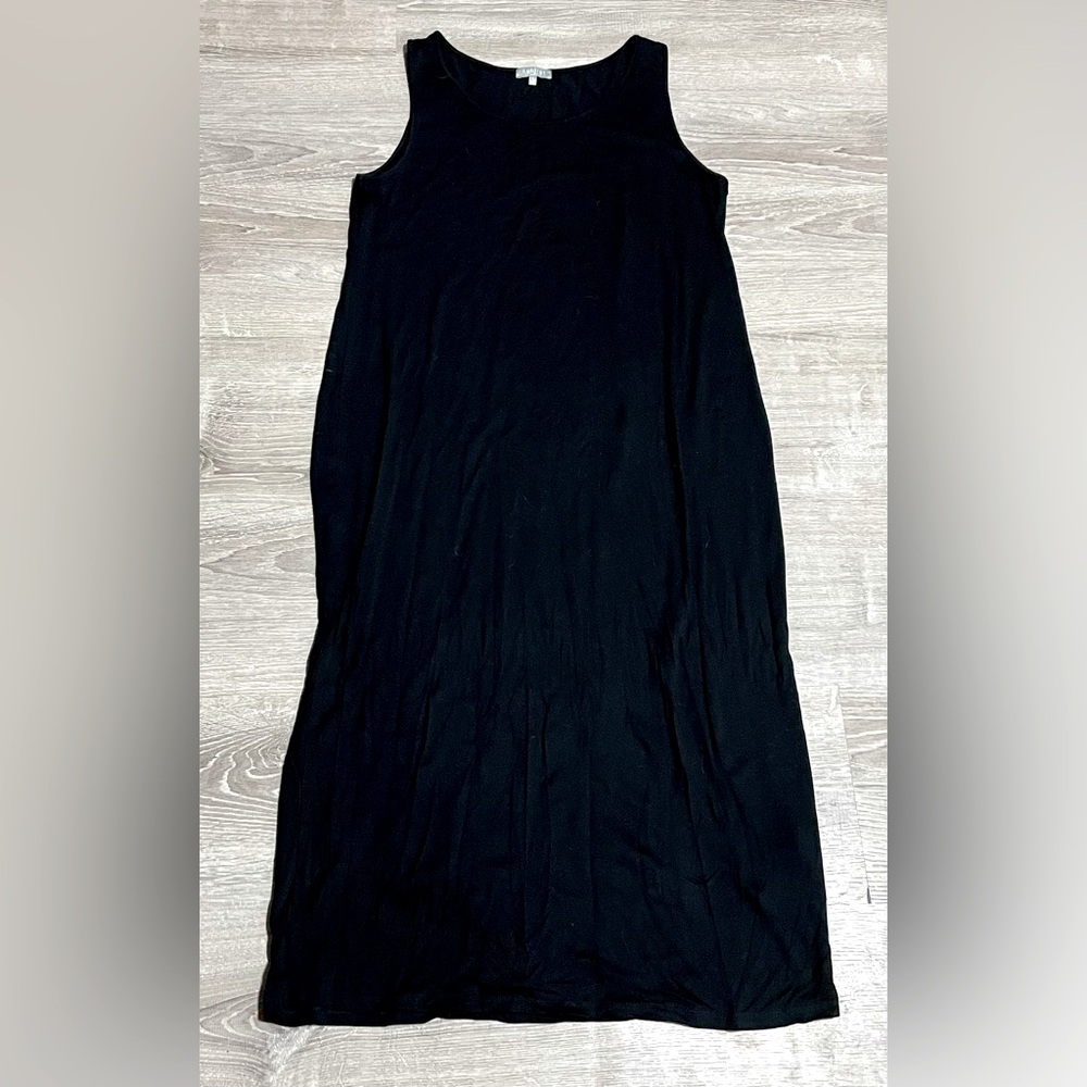 Habitat Black Jersey Maxi Dress Size L